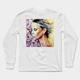 Sketch of Charlize Long Sleeve T-Shirt